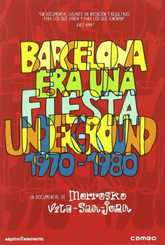 DVD Era Una Fiesta Underground 1970-1980 (Edição em Espanhol) CAMEO - Dvds de filmes e programas de televisão - contracultura, 1970-1980, punks, vídeo