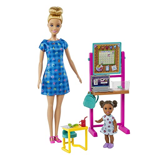 Barbie: Professora (Idade Mínima Recomendada: 3 anos) Barbie - Conjuntos de brinquedos - barbie, professora, idade mínima recomendada