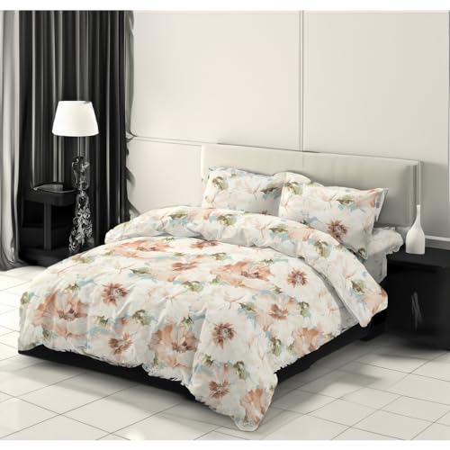 Capa de Edredão PLUS HOME (Algodão - Branco - 150x200cm) PLUS HOME - Capas de edredão - algodão, branco, 150x200cm, fácil de lavar