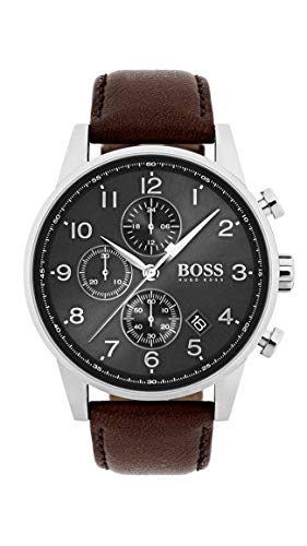 Relógio HUGO BOSS 1513494 (Preto e Prateado) Hugo Boss - Relógios - relógio, hugo boss, preto, prateado