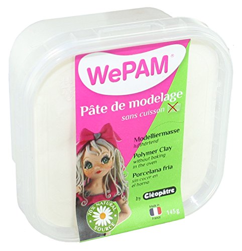 Plasticina WEPAM (Recondicionado Como Novo) CLEOPATRE - Materiais de cerâmica e escultura - fácil de aplicar, lâmina, multicolor, silicone