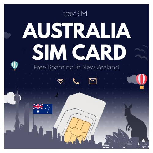 travSIM Australia 12 GB (Acessório Informática e Tel.) travSIM - Telemóveis - 12 gb, micro-sim, preto, universal