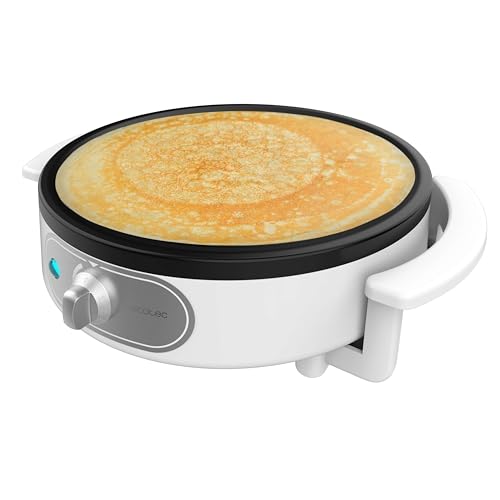 Máquina de Crepes Cecotec Fun Creepy 60 Cecotec - Eletrodomésticos de cozinha - 1200 W, antiaderente, indicador luminoso, proteção contra sobreaquecimento