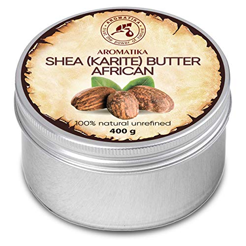 Manteiga Corporal de Karite 400G Sem Refinamento AROMATIKA trust the power of nature - Loção e hidratante - sem refinamento, 400g