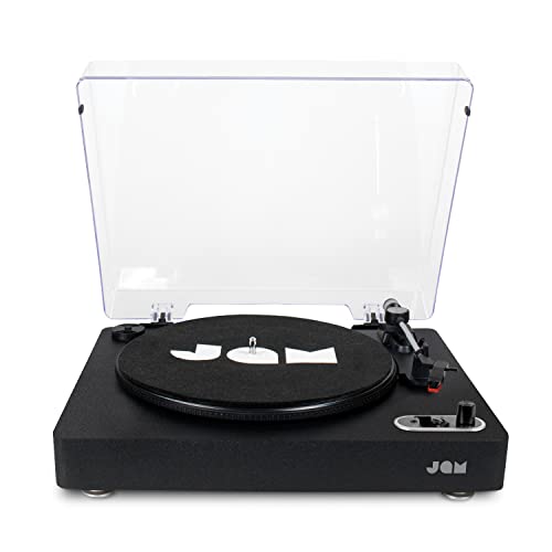 Gira-Discos Bluetooth JAM SPUN OUT HX-TT400 (Preto) FKA Brands - Gira-discos e leitores de vinil - bluetooth, preto