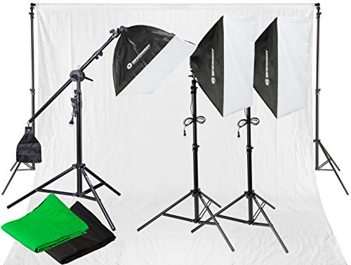 Kit de Iluminação e Estúdio BRESSER BACKDROP BR-2105 Bresser - Iluminação de estúdio & flashes - iluminação, estúdio, backdrop