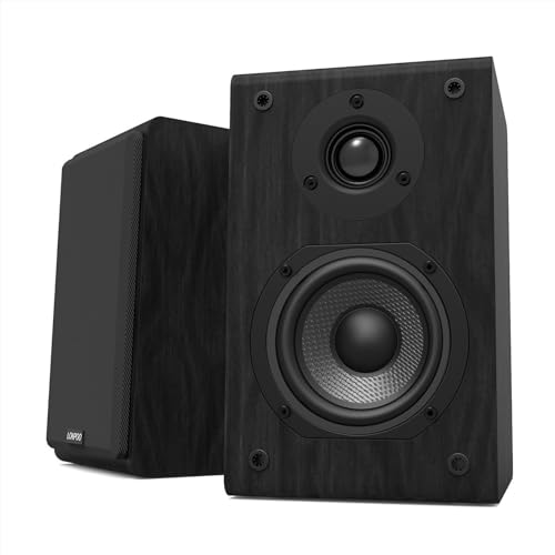 Colunas Monitoras LONPOO LP42 (Preto - 150 W) zhongxinguang - Alto-falantes - preto, 150 W