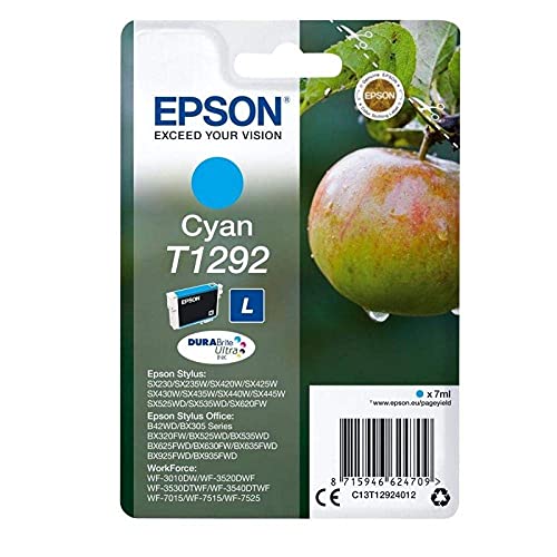 Tinteiro EPSON T1292 Azul (C13T12924020) Epson - Cartuchos de toner e jato de tinta - azul, jato de tinta