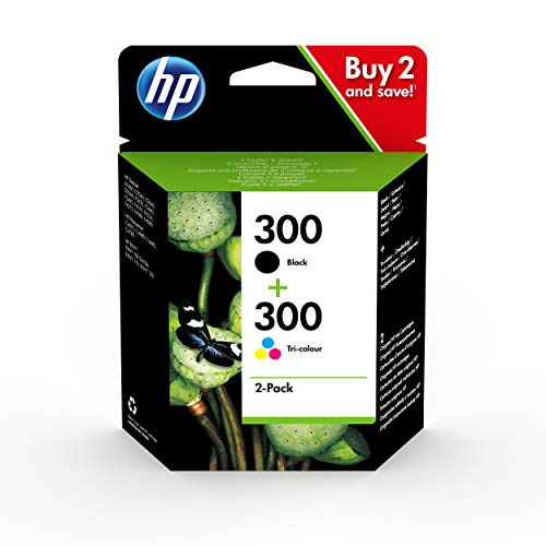 Tinteiro HP 300 Original Preto, Ciano, Magenta, Amarelo Embalagem múltipla 1 peça(s) HP - Cartuchos de toner e jato de tinta - preto, ciano, magenta, amarelo