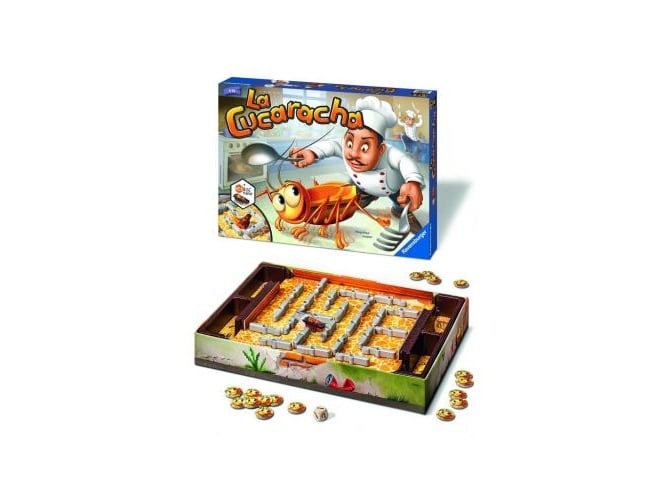 Jogo de Tabuleiro RAVENSBURGER The Cockroach (Idade Mínima: 3) Ravensburger - Jogos de tabuleiro - 3 anos, inseto, armadilha, Hex-Bug Nano