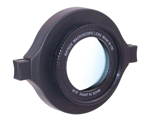 Objetiva HP Raynox DCR-150 SLR 1/2.8 50mm f/0.95 Raynox - Lentes de câmera - macro, foco manual, filtro 4,3 cm, comprimento focal 50mm