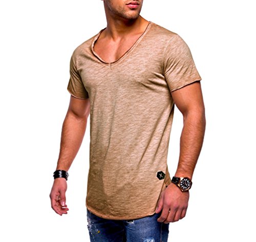 T-shirt para Homem KETAMYY Pure Cotton Amarelo (3XL) Ketamyy - Roupa - t-shirt, homem, pure cotton, amarelo