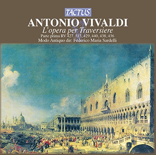 CD Vivaldi, Antonio - L'opera per traversiere (1 CDs) TACTUS - Cds de música - vivaldi, traversiere, cd