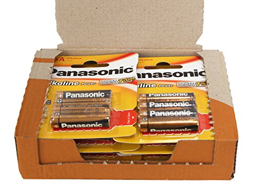 Pilha Alcalina Panasonic Power AAA 1.5V 4 Unidades GE-BR - Baterias de uso geral - alcalina, AAA, 1.5v, 4 unidades