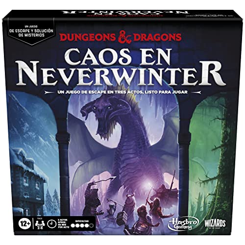 Jogo de Tabuleiro WIZARDS OF THE COAST D&D: Chaos in Neverwinter (Idade Mínima Recomendada: 14 anos) Hasbro - Jogos - jogo de tabuleiro, neverwinter, puzzles, desafios