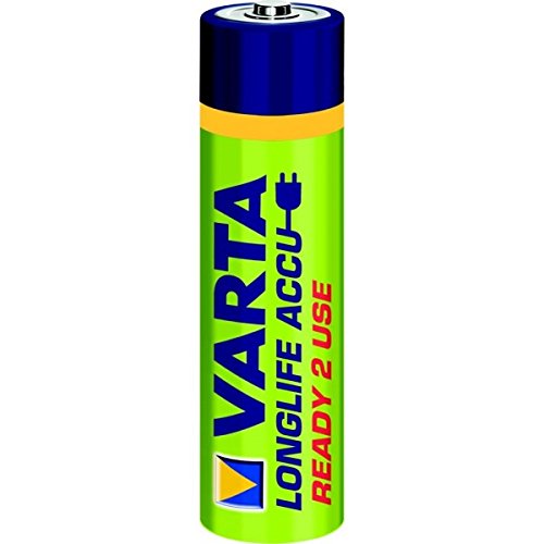 Pilha Recarregável VARTA Longlife Nickel-Metallhydrid (NiMH) Varta - Baterias de uso geral - ni-mh, AAA, 800 mah, 12 v