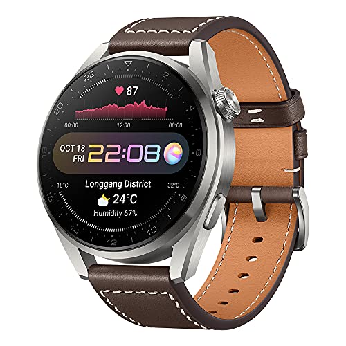 Smartwatch HUAWEI Watch 3 Pro Classic (46mm - Castanho) HUAWEI - Relógios - smartwatch, huawei watch 3 pro classic, castanho, 46mm
