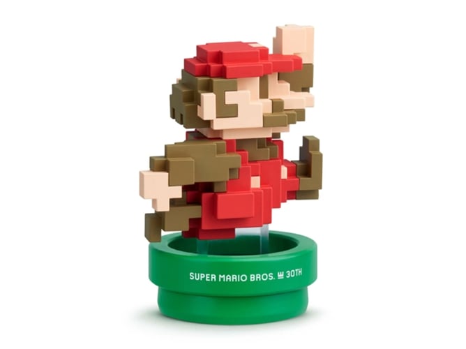 Figura de Ação SUPER MARIO MAKER Amiibo Mario Classic Colors (30 anos) Nintendo - Acessórios para consoles de videogame - amiibo, super mario maker, mario classic colors, 30 anos