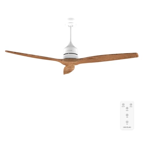 Ventoinha de Teto CECOTEC ForceSilence 5200 Cecotec - Ventiladores - silencioso, 3 aspas, temporizador, mando a distancia