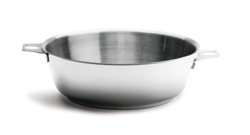 Frigideira com Tampa TWISTY Buyer's Choice DE BUYER - Frigideiras de saltear - 2.5 litros, inox, resistente, moderna