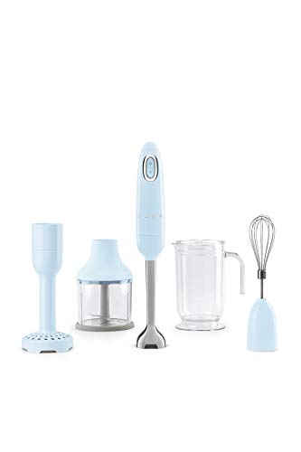 Varinha mágica Smeg HBF02PBEU | Azul (Preparação de Alimentos a Frio) Smeg - Batedeiras e liquidificadores - preparação de alimentos, frio, azul
