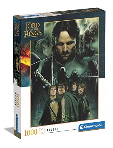 Puzzle CLEMENTONI El Señor de Los Anillos (Idade Mínima Recomendada: 12 anos - 1000 Peças) CLEMENTONI - Quebra-cabeças - puzzle, CLEMENTONI, senhor dos anéis, 1000 peças