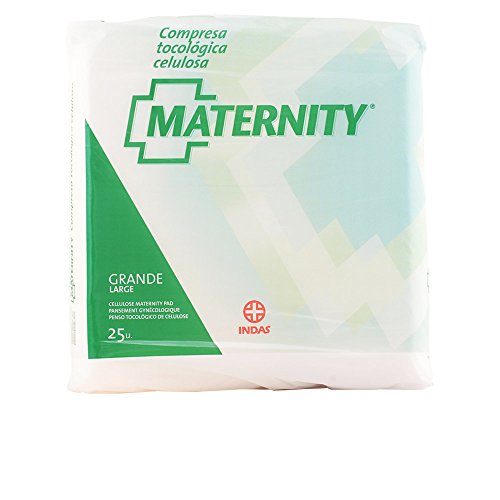 Penso Indasec Maternidade Celulose Anatomica Grande 25 Unidades INDASEC - Absorventes e protetores femininos - anatomia, grande, 25 unidades