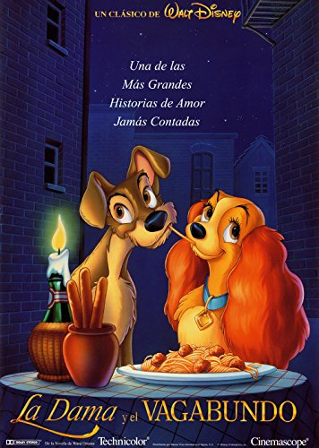 La dama y el vagabundo (Edição em Espanhol) Disney - Dvds e vídeos - dama, vagabundo, edição espanhola