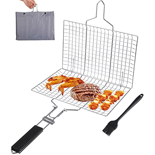 Churrasco Portátil Canasta Parrilla 32X22Cm Yirochan - Acessórios para churrasco ao ar livre - portátil, 32x22cm, parrilla