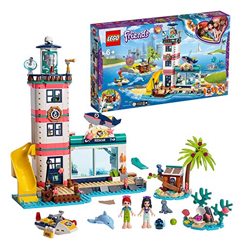LEGO Friends: 41380 - Centro de Resgate do Farol Novo LEGO - Blocos de encaixe - lego friends, centro de resgate, farol novo