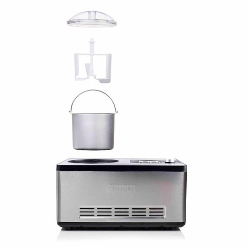 Princess 282604 máquina para fazer gelado Princess - Máquinas de fazer gelados - 2L, 1 taça, programável, visor incorporado
