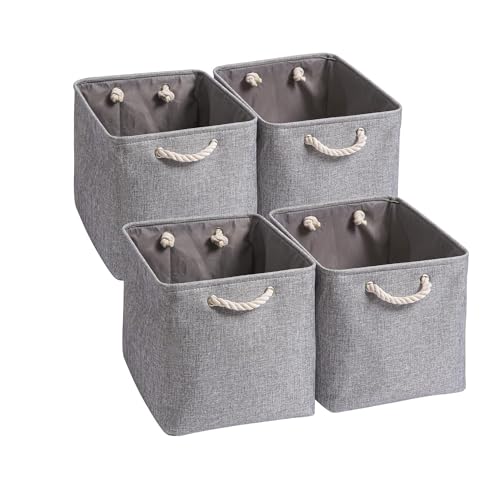 Caixa de Arrumação MANGATA 4X Caixas de Arrumação Mangata - Recipientes de armazenamento doméstico - alta qualidade, 4x caixas, asas macias, design moderno