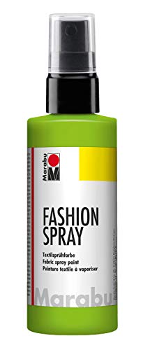 Tinta MARABU Fashion Spray Reseda Verde 100ml Marabu - Tinta, tinta de arte e esmalte - 100ml, reseda verde, tecidos, design único