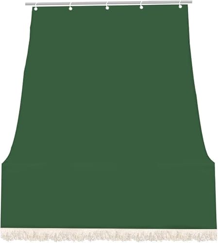 Toldo de Balcones HOMCOM 145x290cm Verde A2ZWORLD - Roupa - verde, montável, removível, resistente ao vento