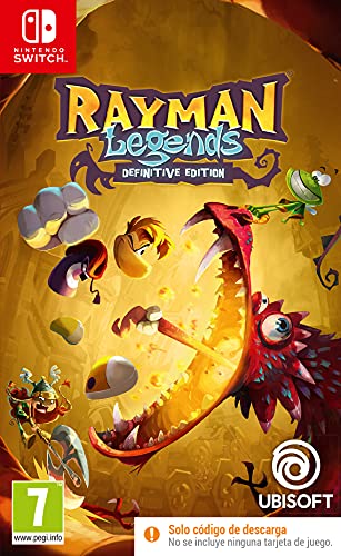 Jogo Nintendo Switch Rayman Legends Definitive Edition (M18) Ubisoft - Software de jogos de vídeo - nintendo switch, rayman legends, definitive edition