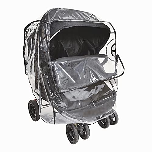 Cobertura de Chuva para Carrinho Duplo 2 em 1 Ezkindheit - Móveis para bebês e crianças pequenas - cobertura, chuva, carrinho duplo