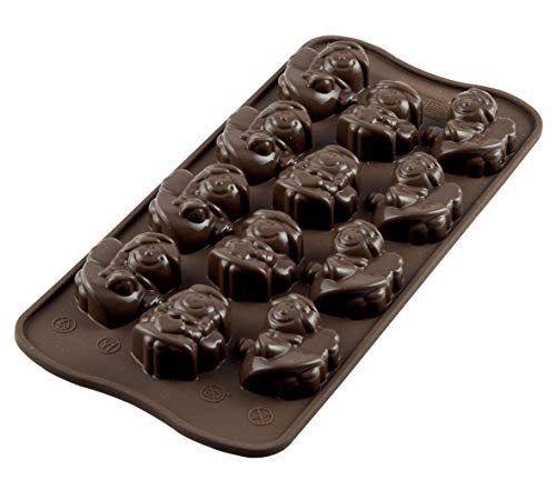 Forma para Muffins SILIKOMART SCG27 Castanho silikomart - Formas para muffins e pastelaria - silicone, moldes, fáceis de lavar, 3000 vezes
