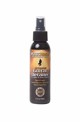 Kit de Manutenção MUSIC NOMAD 041608 (Universal) Music Nomad - Cuidados e limpeza de instrumentos de corda - spray, preto, biodegradável