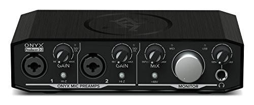 Mackie Onyx Producer 2x2 Interface de Sonorização Usb 24 Bit/96 Khz Mackie - Componentes de áudio - 24 bits, 96 khz, 2x2, usb