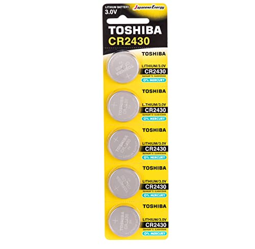Pilha Recarregável TOSHIBA CR2430 (3V) Toshiba Lifestyle Products & Services Corporation - Baterias de uso geral - iões, 3V, 1200mah, CR2430