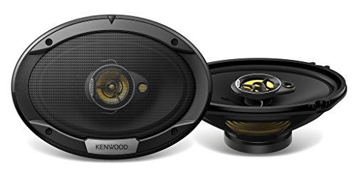 Colunas Auto KENWOOD KFCS6976EX (500W - 2 Vias) Kenwood - Alto-falantes - sistema estéreo, tweeter oval, woofer oval, potência máxima 500W, frequência resposta 44Hz-18kHz