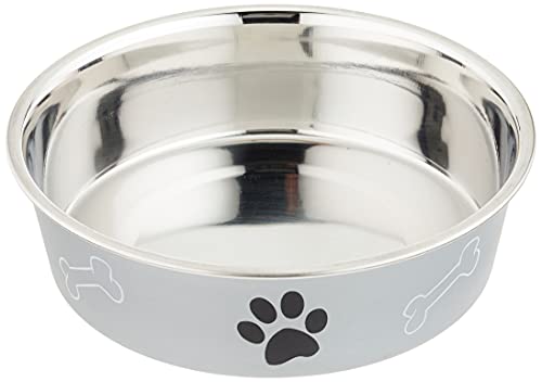 Comedouro para Cães TRIXIE (Preto - Aço Inoxidável) TRIXIE - Tigelas, comedouros e bebedouros para animais de estimação - preto, aço inoxidável