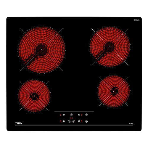 Placa de Vitrocerâmica TEKA TB 6415 (Elétrica - 59.2 cm - Preto) TEKA - Cooktops - vitrocerâmica, elétrica, 59.2 cm, preto