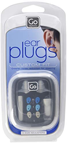 Tampões para Ouvidos GO TRAVEL 430 Transparente (2 unidades) Go Travel - Equipamento de proteção individual (epi) - bloqueadores de ruído, redução de ruídos, ajustáveis, silicone