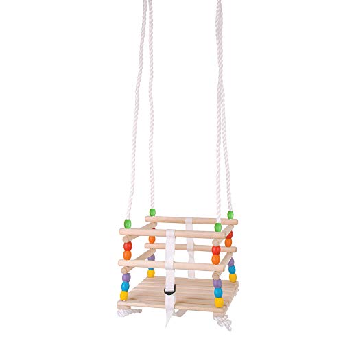 Baloiço de Berço BIGJIGS TOYS (Idade Mínima Recomendada: 1 ano) BIGJIGS TOYS - Baloiços de brincar - 1 ano, brinquedo, colorido, segurança