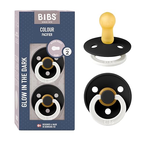 Chupetas BIBS Color Glow (2 Unidades - Branco) Bibs - Chupetas e mordedores - color glow, branco, 2 unidades