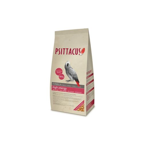 Alimentação para Papagaios PSITTACUS FORMULA HIGH ENERGY (800g) Psittacus - Ração para cães - alta energia, sementes oleaginosas, pássaros exigentes