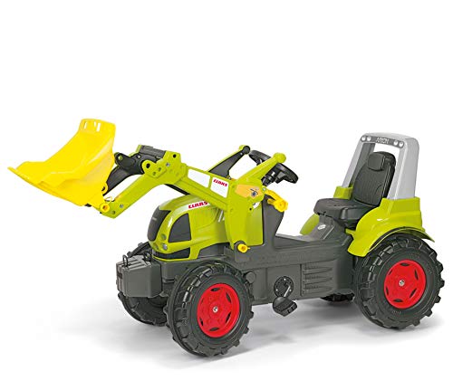 Trator com Reboque ROLLYTOYS Farmtrac Claas Arion 640 com Reboque Rolly Toys - Brinquedos - trator, reboque, rollytoys, farmtrac, claas arion 640