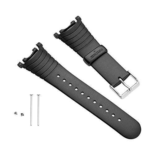 Bracelete de Pulso SUUNTO Strap R Correa para Relógios Suunto - Pulseiras de relógio - elastómero, suunto, vector hr, preto