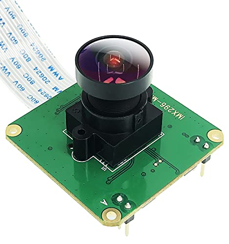 Câmara de Vídeo RASPBERRY PI Imx296Llr-C Global Shutter Camera innomaker - Placas de circuito impresso - 1280x720, 30 fps, JPEG, preto